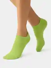 Зеленый носки женские MiNiMi FRESH 4102, яркие и цветные, с удобной резинкой