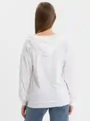 Белый худи женское мужское унисекс базовое