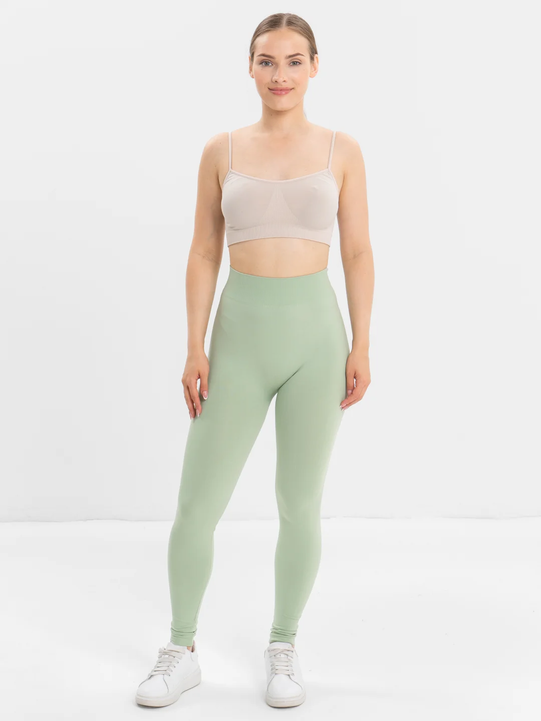 Зеленый легинсы Giulia Leggings 01