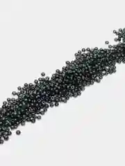 Тёмно-зелёный чешский бисер Preciosa 10/0, Transparent sfinx, 10 и 50 грамм