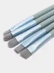 Бежевый набор кистей для макияжа,  8 шт