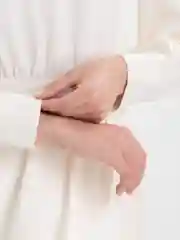 Платье женское, с юбкой-тюльпан и рукавами, однотонное