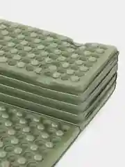 Зелёный хаки легкий туристический коврик гармошка