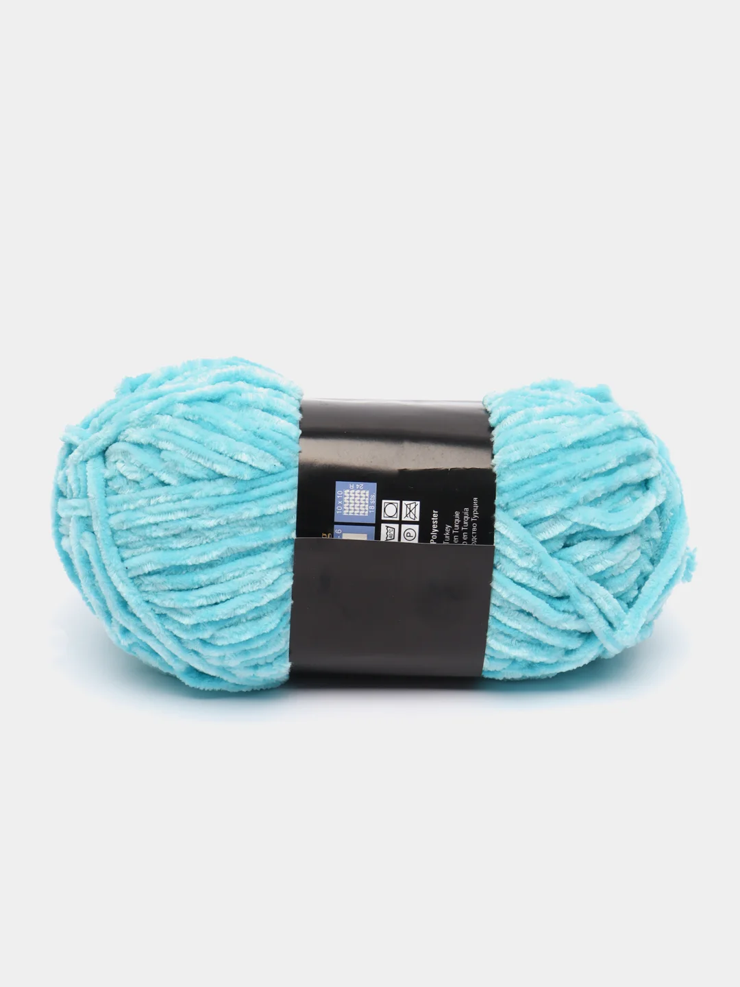 Бирюзовый плюшевая пряжа Himalaya Bursa Chenille, 100 г, 120 м