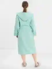 Халат женский с капюшоном, вафельный, Lilians