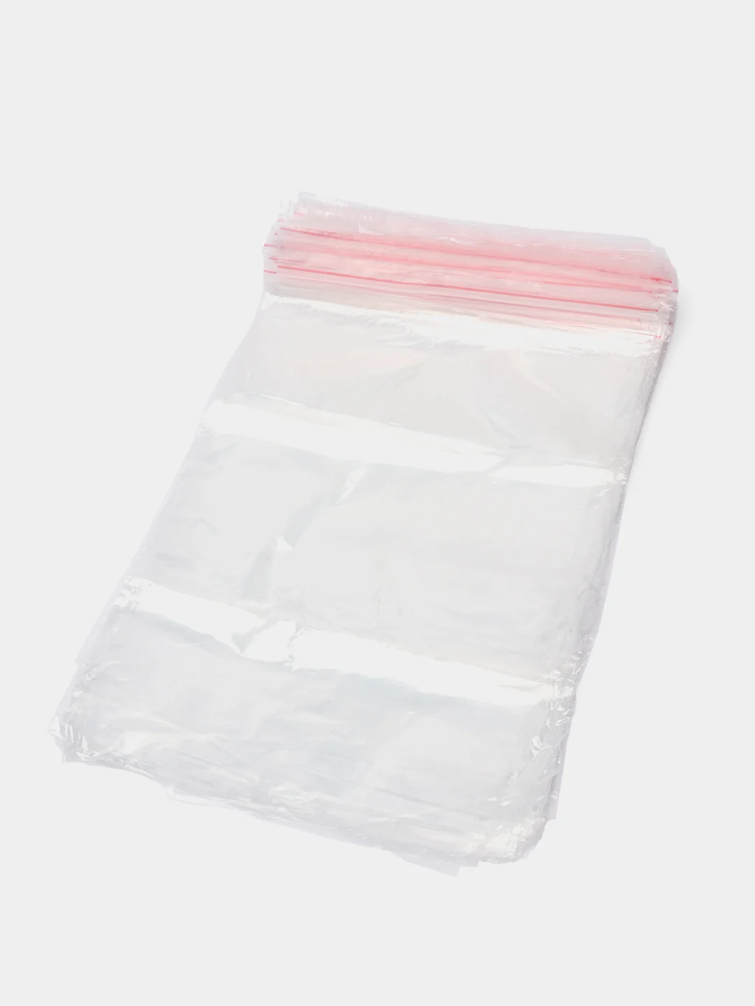 Зип-лок пакеты, 15 х 22 см, 100 штук, гриппер, с замком зиплок (zip-lock)