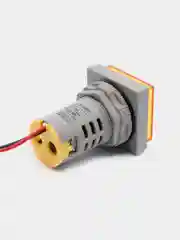 Амперметр цифровой DMS-222 22 мм 0-100А (АС) желтый