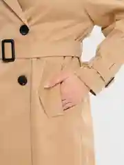 Карамельный тренч женский