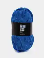Синий плюшевая пряжа Himalaya Bursa Chenille, 100 г, 120 м