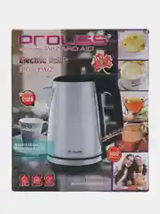Электрический чайник Proliss, металлический, на подставке