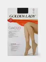 Бежевый меланж носки женские Golden Lady CIAO 20 den, капроновые (2 пары)