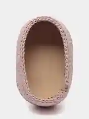 Розовый корзина для хранения, вязаная