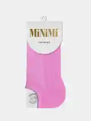 Розовый носки женские MiNiMi COTONE 1101, хлопок, укороченные