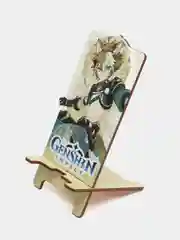 Деревянная подставка под телефон по игре "Genshin Impact", Горо
