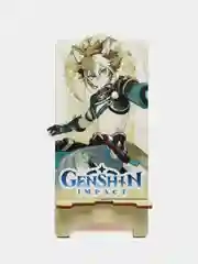 Деревянная подставка под телефон по игре "Genshin Impact", Горо