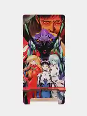 Деревянная подставка под телефон по аниме Evangelion (Евангелион)