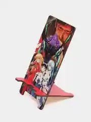 Деревянная подставка под телефон по аниме Evangelion (Евангелион)