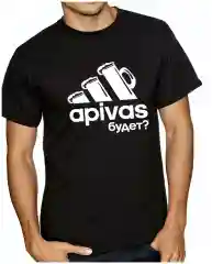 Черный футболки, с принтом