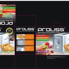 Тостер Proliss Pro-002, 7 степеней обжаривания