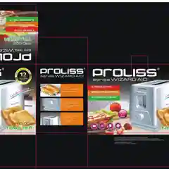 Тостер Proliss Pro-002, 7 степеней обжаривания
