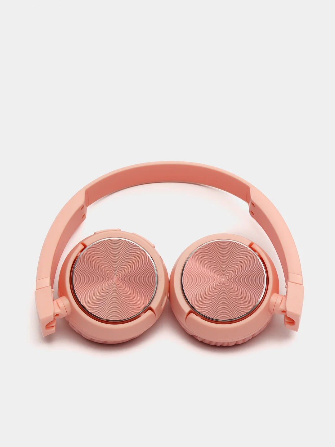Розовый беспроводные Bluetooth-наушники с микрофоном (накладные)