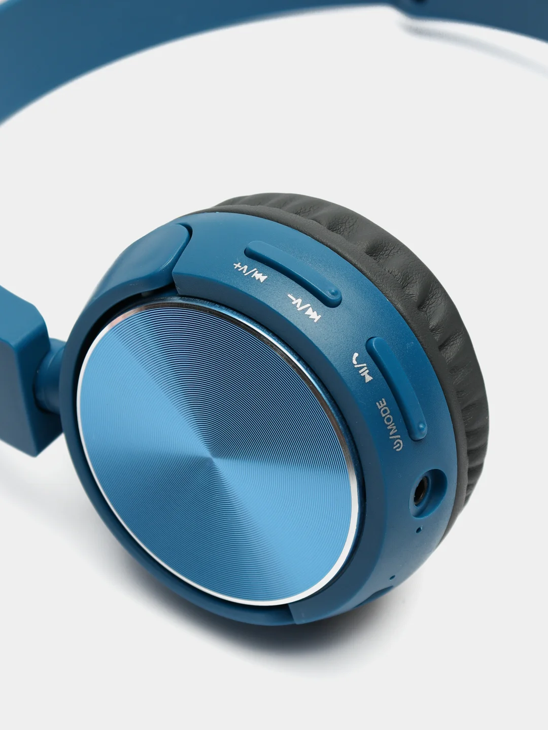 Белый беспроводные Bluetooth-наушники с микрофоном (накладные)