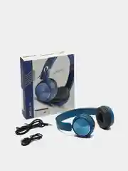 Белый беспроводные Bluetooth-наушники с микрофоном (накладные)