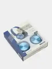 Белый беспроводные Bluetooth-наушники с микрофоном (накладные)