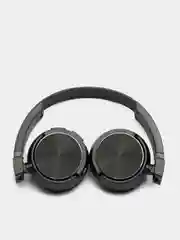 Черный беспроводные Bluetooth-наушники с микрофоном (накладные)