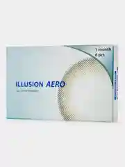 Контактные линзы ILLUSION AERO, 6 шт, 8,6/ 14,2/ от -0,5D до -8,0D