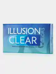 Прозрачные контактные линзы ILLUSION CLEAR, 2 шт, 8,6/ 14,0/ от -0,5D до -8,0D