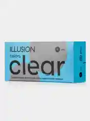Прозрачные контактные линзы ILLUSION CLEAR, 4 шт, 8,6/ 14,0/ от -0,5D до -8,0D