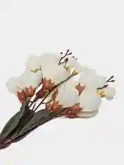 Белый искусственные цветы, большой букет: крокусы, колокольчики, подснежники