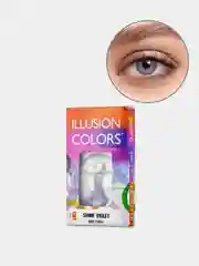 Фиолетовый цветные контактные линзы ILLUSION colors SHINE 8,6/ 14,2/ от -0,5D до -6,0D