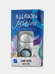 Голубой цветные контактные линзы ILLUSION fashion LUXE 8,6/ 14,5/ от -0,5D до -6,0D