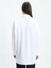 Белый блузка оверсайз женская Zarina