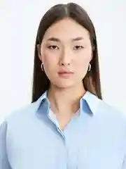 Белый блузка оверсайз женская Zarina