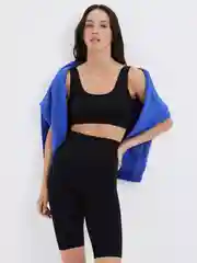Синий велосипедки спортивные женские Zarina
