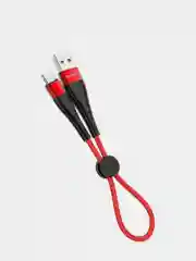 Красный кабель зарядный Borofone BX32 (Lightning, Micro-USB, Type-C) для iPhone и Android