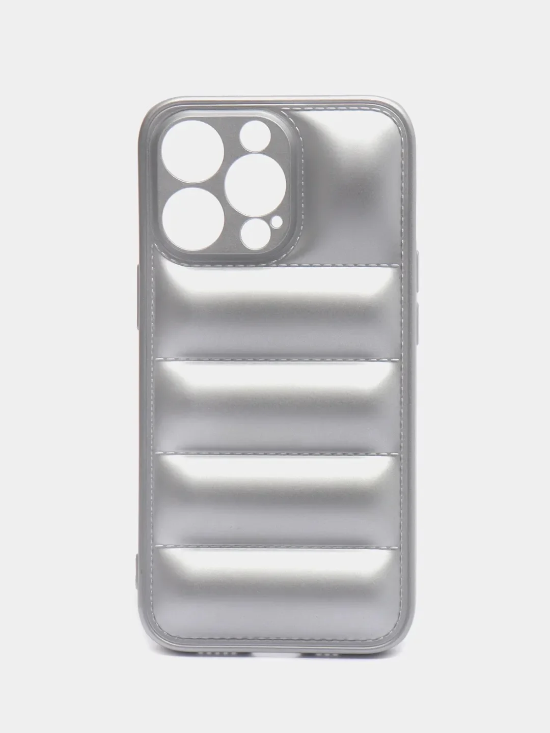 Чехол-пуховик на iPhone 11, 12, 13 / 14 Pro Max / 7, 8 Plus / XR Айфон Про Макс