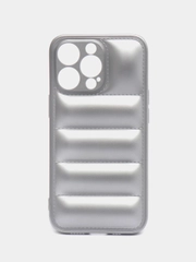 Чехол-пуховик на iPhone 11, 12, 13 / 14 Pro Max / 7, 8 Plus / XR Айфон Про Макс