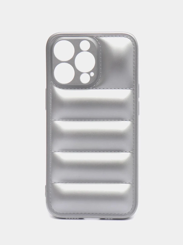 Чехол-пуховик на iPhone 11, 12, 13 / 14 Pro Max / 7, 8 Plus / XR Айфон Про Макс
