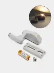 Светодиодная подсветка на петли для мебели, led светильник для шкафа с батарейкой