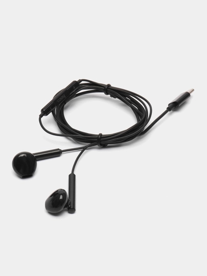 Наушники HOCO M65 с микрофоном, проводные, разъём Type-C, 1.2 м