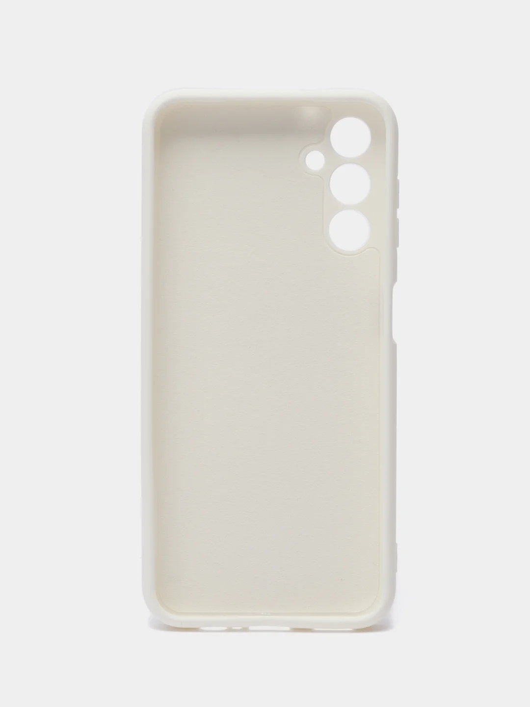 Белый чехол Samsung Galaxy A14 (Самсунг Галакси А14), Silicone Case