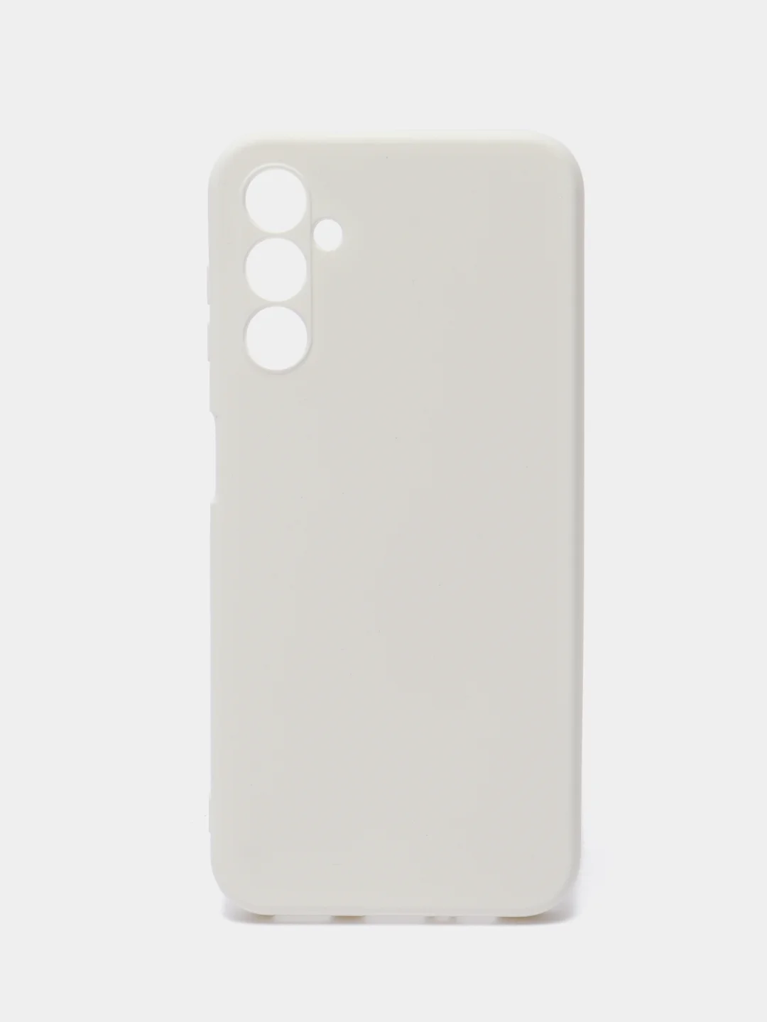 Белый чехол Samsung Galaxy A14 (Самсунг Галакси А14), Silicone Case