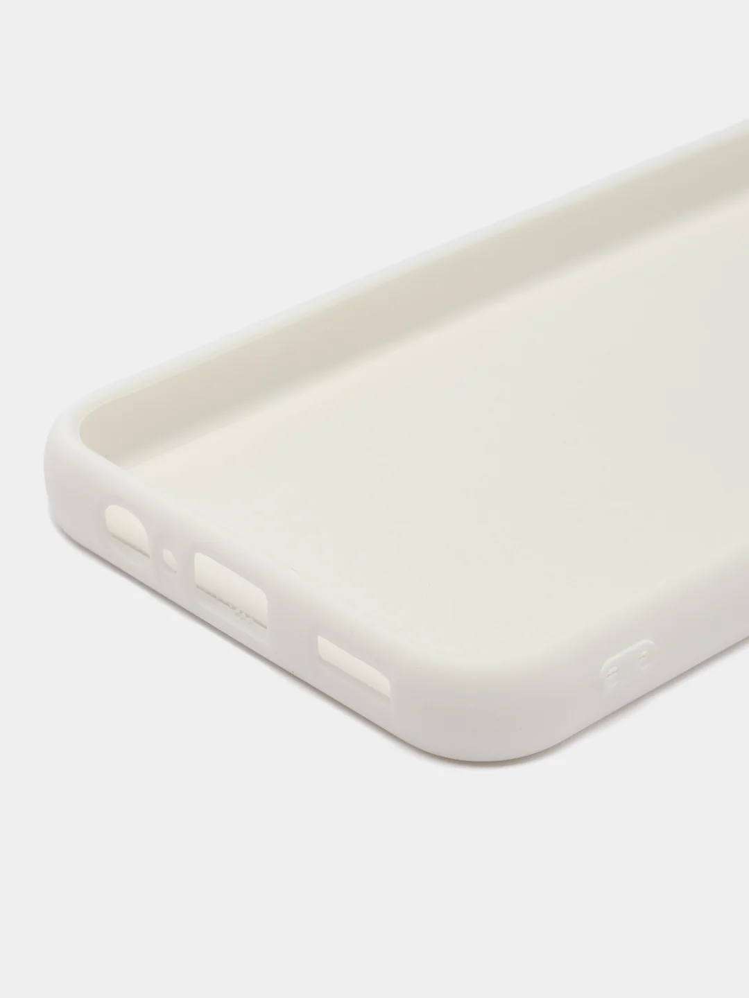 Белый чехол Samsung Galaxy A14 (Самсунг Галакси А14), Silicone Case