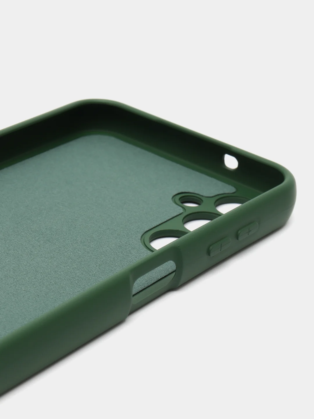 Зеленый чехол Samsung Galaxy A14 (Самсунг Галакси А14), Silicone Case