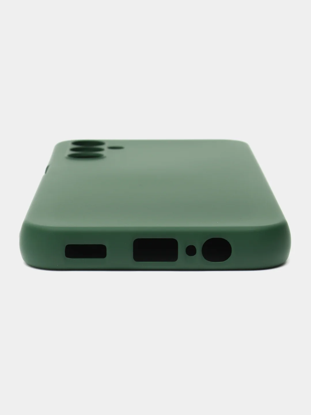 Зеленый чехол Samsung Galaxy A14 (Самсунг Галакси А14), Silicone Case