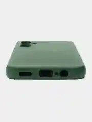 Зеленый чехол Samsung Galaxy A14 (Самсунг Галакси А14), Silicone Case